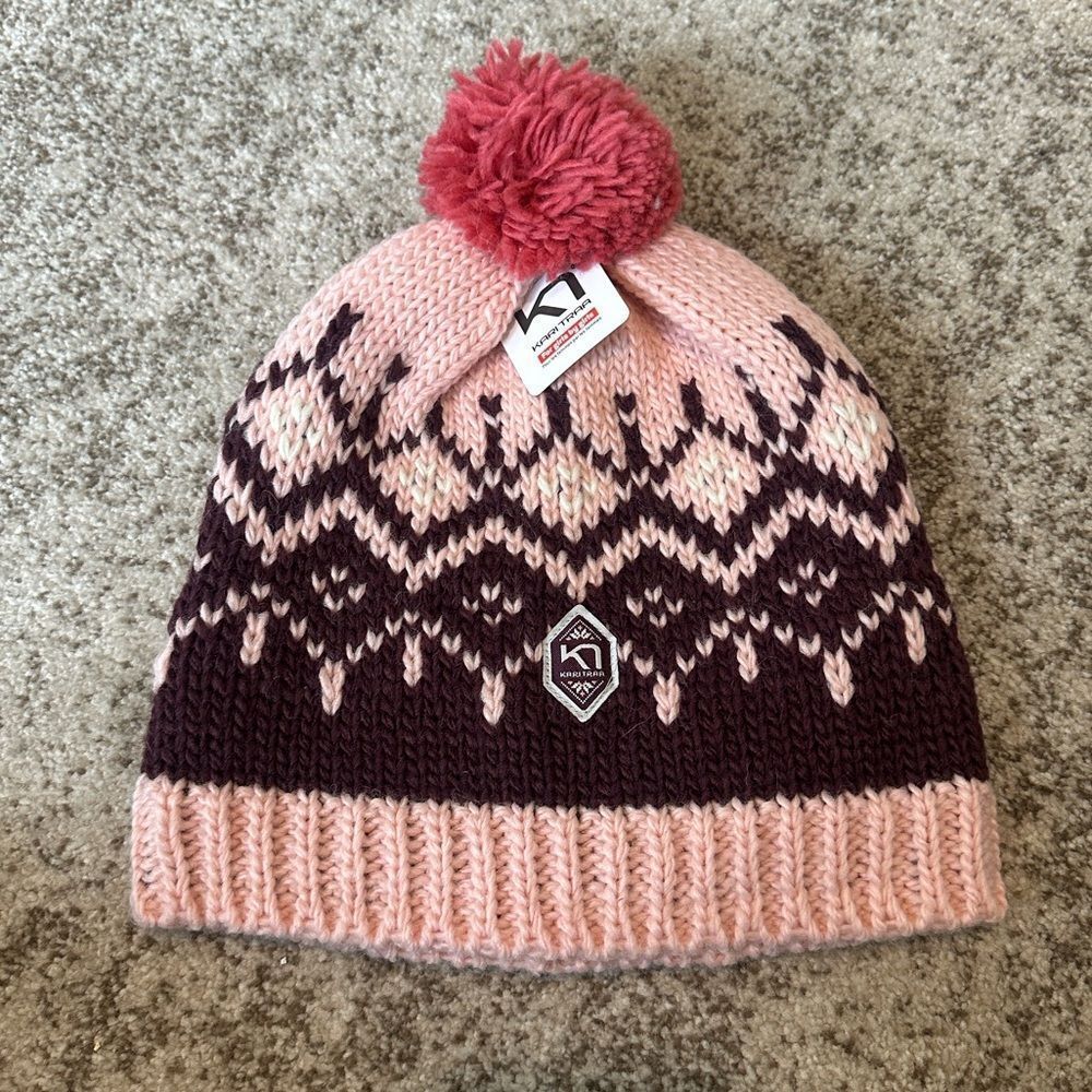 Kari Traa Nordic Fair Isle Beanie Hat